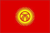 Kyrgystan flag